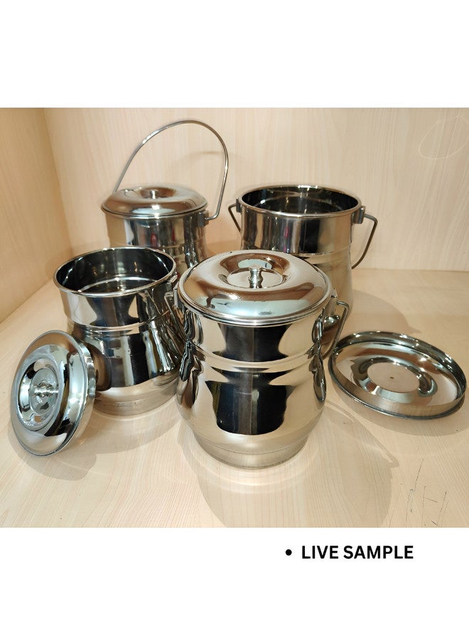 Nyra Kitchenware Stainless Steel Magnetic Milk Pitcher - 2L - Image 3
